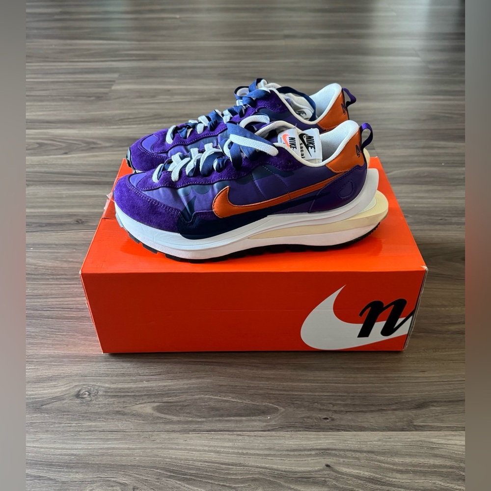 Nike Vaporwaffle Sacai Dark Iris Men’s 8 or Women’s 9.5 - Picture 6 of 11